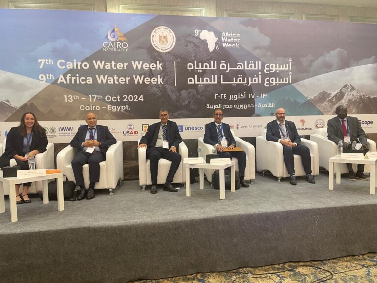 The SDPU at Cairo Water Week: Supporting Water Security in Africa with the Peaceful Application of Nuclear Science and Technology